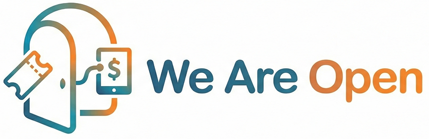 We Are Open Logo